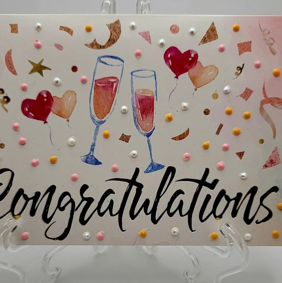 Congratulations Card Small - Picture 2 of 4